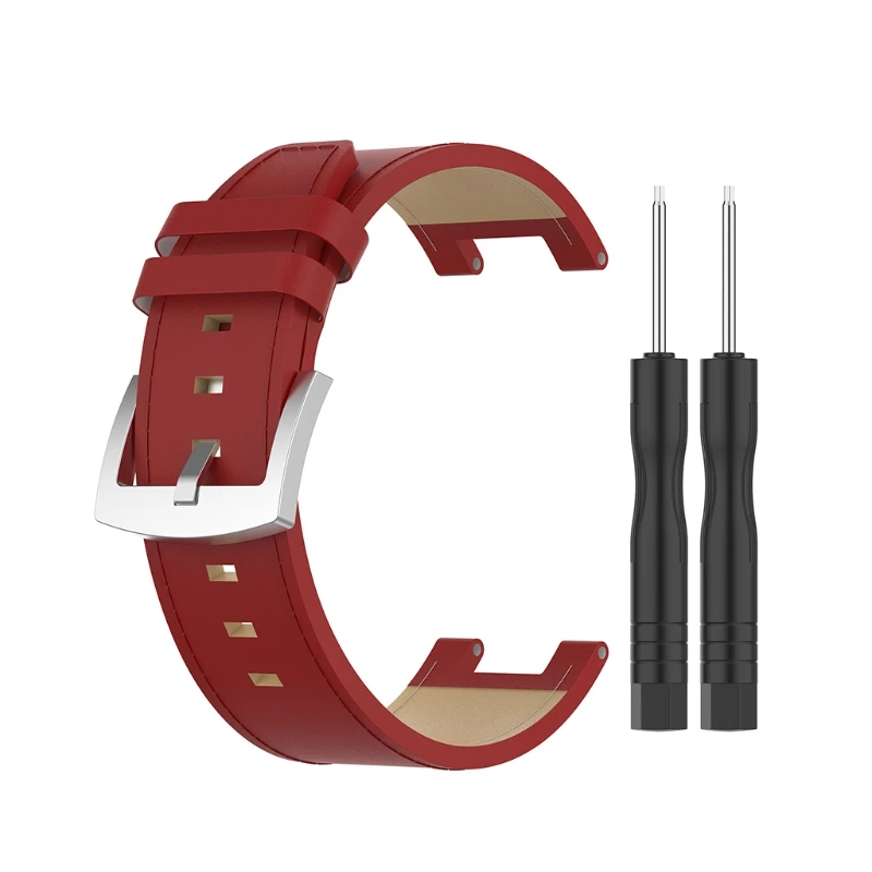 

Fashion Leather Watch Band Strap for MI T-Rex Pro Wrist strap Elegant Bracelet