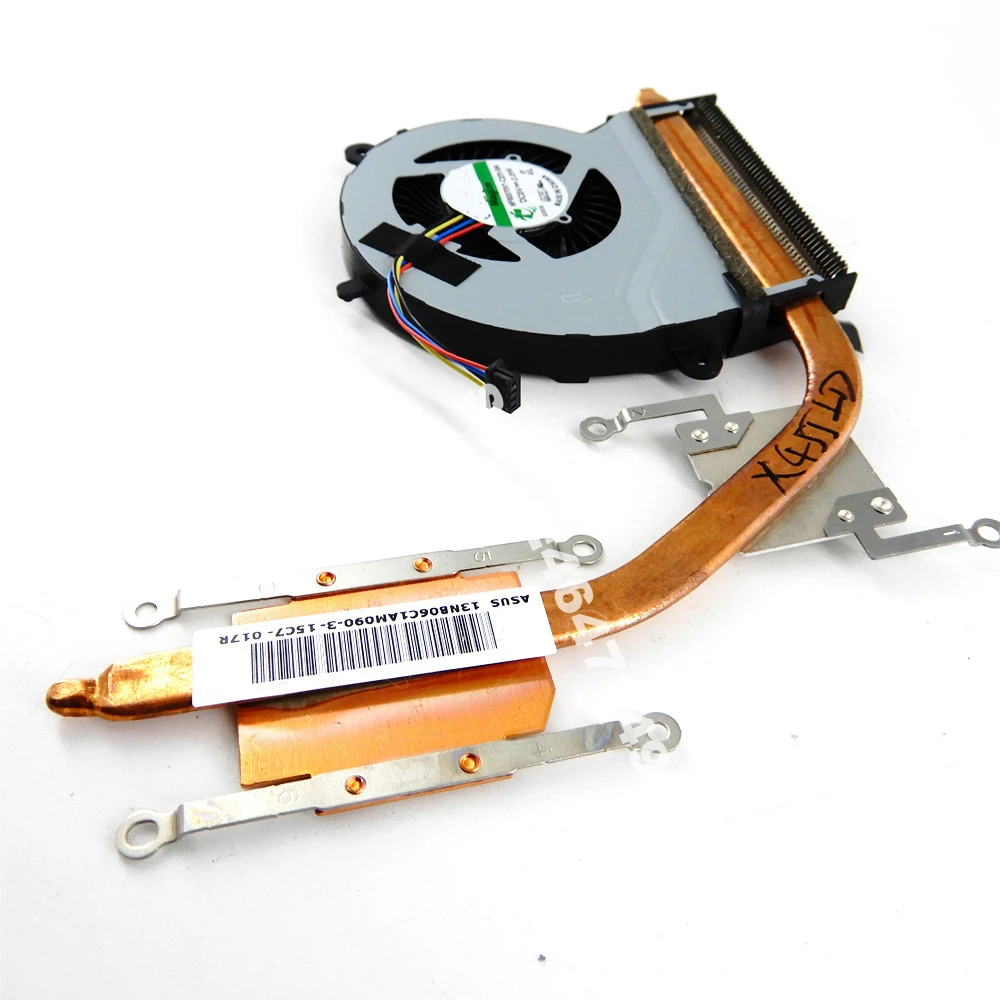 X455LD радиатор для ASUS A455 A455L K455L X455LJ Y483L вентилятор процессора охлаждения Радиатор