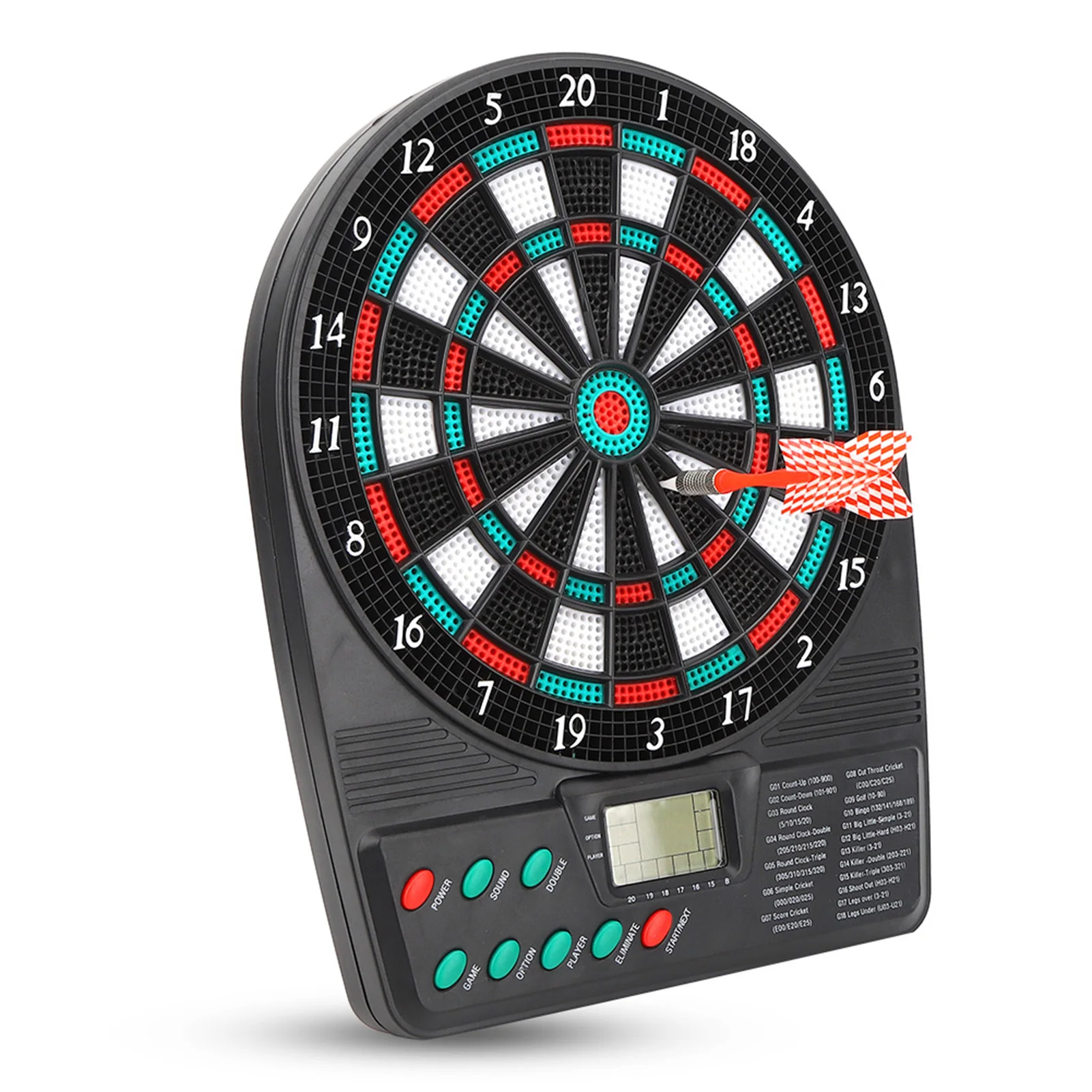 

Automatic Scoring LCD Display Screen Mini Table Electronic Dartboard With Music And Sound Prompt Sturdy Durable Easy To Carry