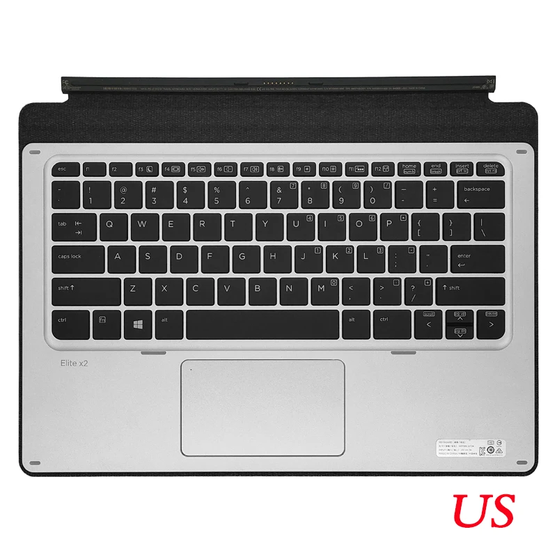 

New For HP Elite x2 1012 G1 Palmrest Cover keyboard With Touchpad Arab czech Israel Language