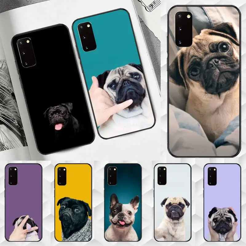 

HIMONBEN French Bulldog Dog Phone Case For Huawei P40 P30 P20 P10 P9 P8 lite pro Smart soft Cover Fundas