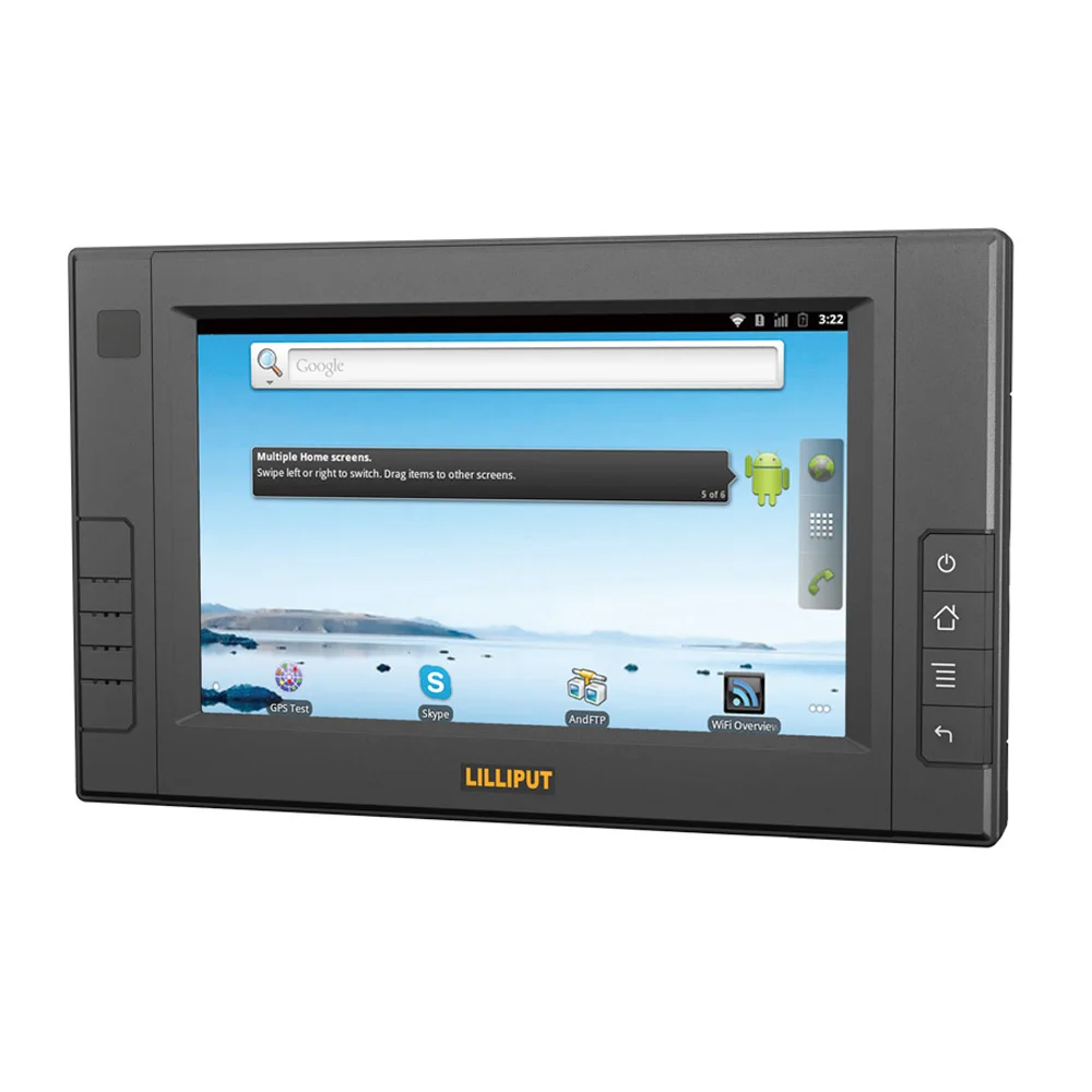 LILLIPUT 7 "ЖК дисплей ЖК сенсорный экран IP64 встроенный мини ПК Android Win CE Linux|Мини ПК| |