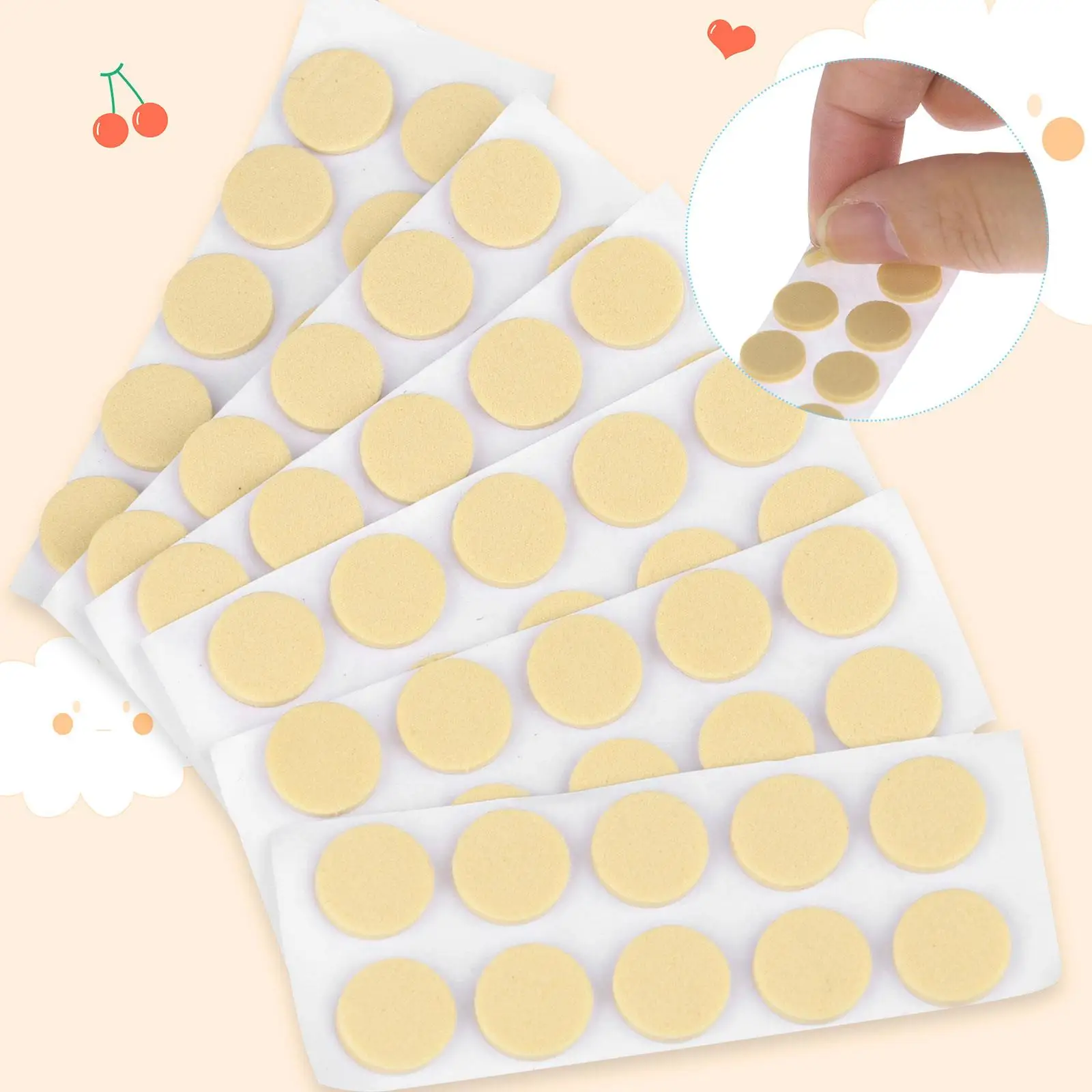 

500pcs Invisible Ear Lift For Ear Lobe Support Ear Care For Stretched Torn Ear Lobes&Relieve Strain From Heavy Earring