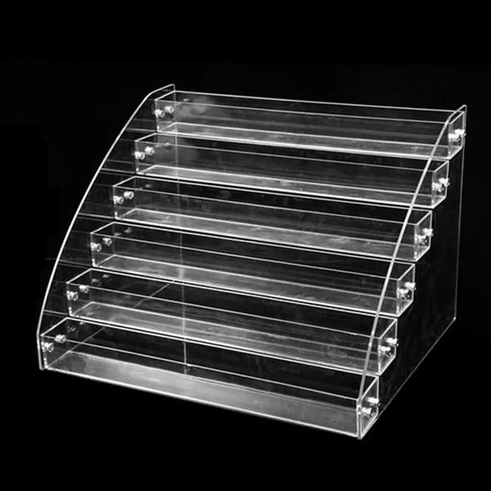 

Multi-layer Transparent Plastic Transparent Nail Polish Display Stand Acrylic Nail Polish Rack Varnish Display Stand Holder