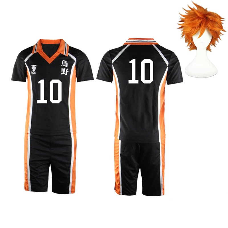 Аниме Haikyuu Cosplay Костюм Karasuno старшая школа волейбол клуб Hinata Shyouyou Kageyama Tobio