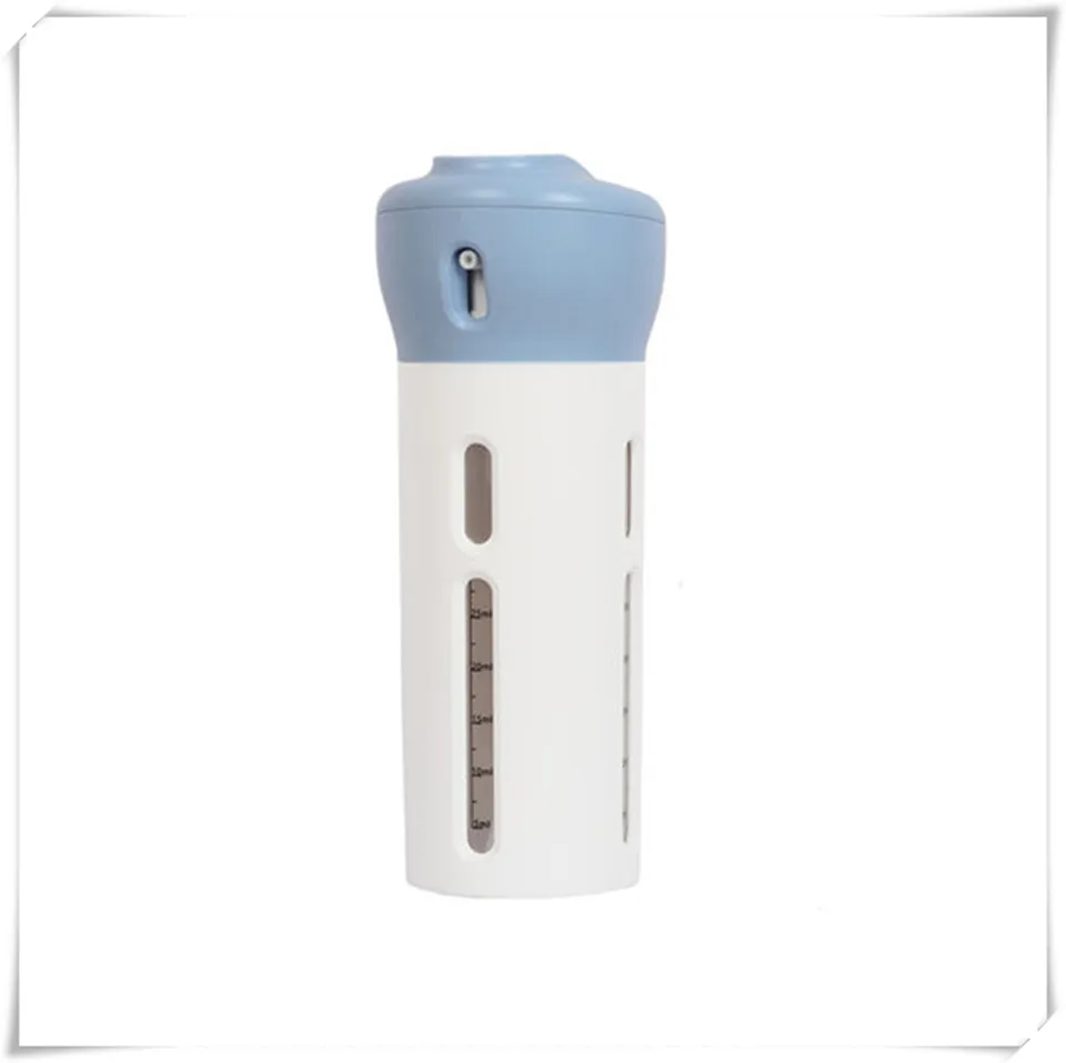 40ml x 4 Gray MSJO 4 в 1 дорожный диспенсер для геля и лосьона для душа шампунь диспенсер Аксессуары Мега душ Пресс контейнер многоразового мыла бутылки - Цвет: 40ml x 4 Gray
