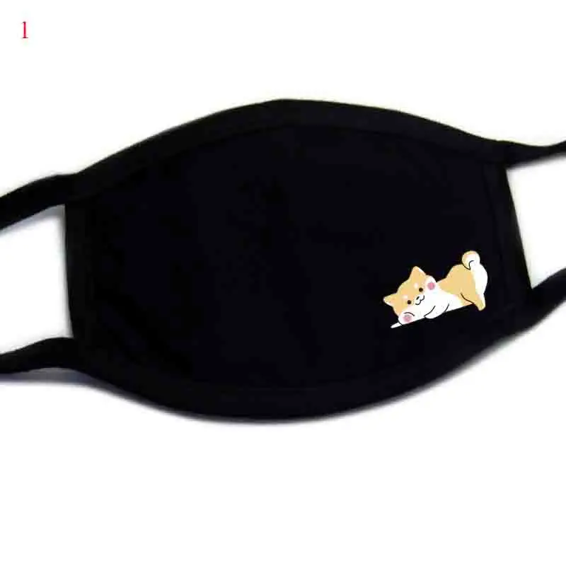 Маска для лица мультяшная хлопковая многоразовая маска | Аксессуары одежды