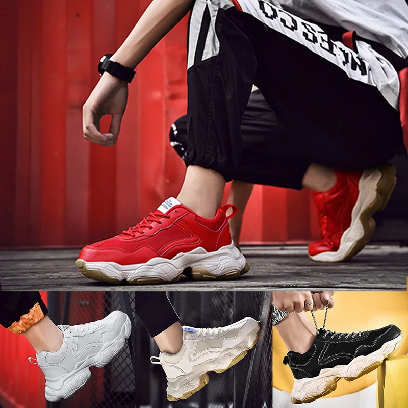LITTHING Tenis Masculino Вулканизированная обувь мужские кроссовки Модные дышащие кроссовки на танкетке из сетчатого материала для мужчин большие размеры 39-44