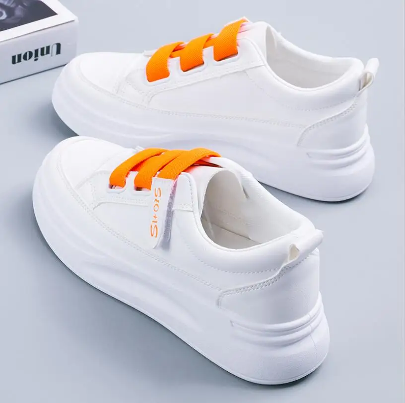 

Women Sneakers 2021 Fashion Women's Skateboard Girl Student Shoes High Top Shoes Lace Up Casual Sports Shoe Zapatos De Mujer