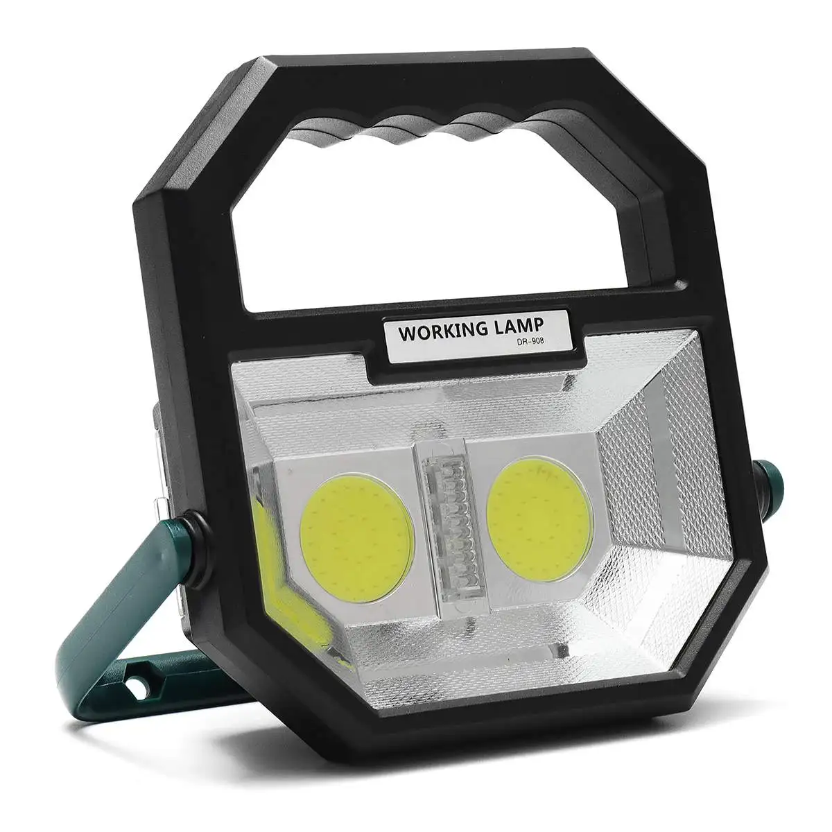 10W 800LM 2x COB LED USB Rechargeable Flood Work Light Spot Camping Outdoor Lamp LED Flashlight Work Lights Multi-angle Adjust