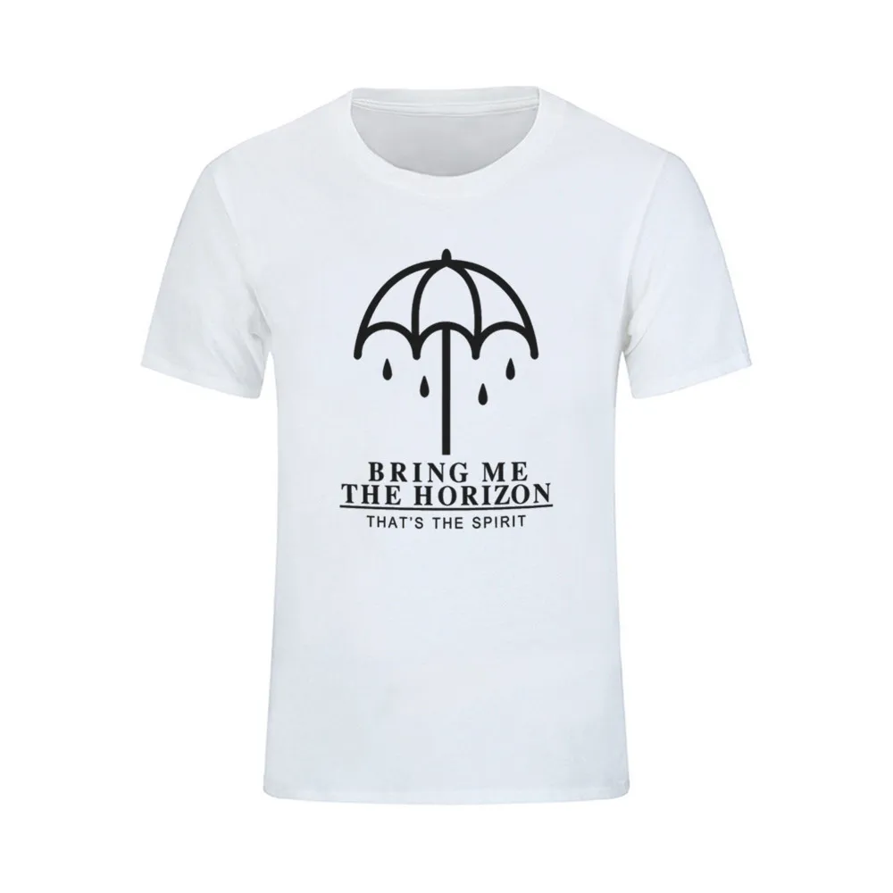 Для мобильных телефонов с надписью Bring Me The Horizon футболка 2020 Мужская коротким
