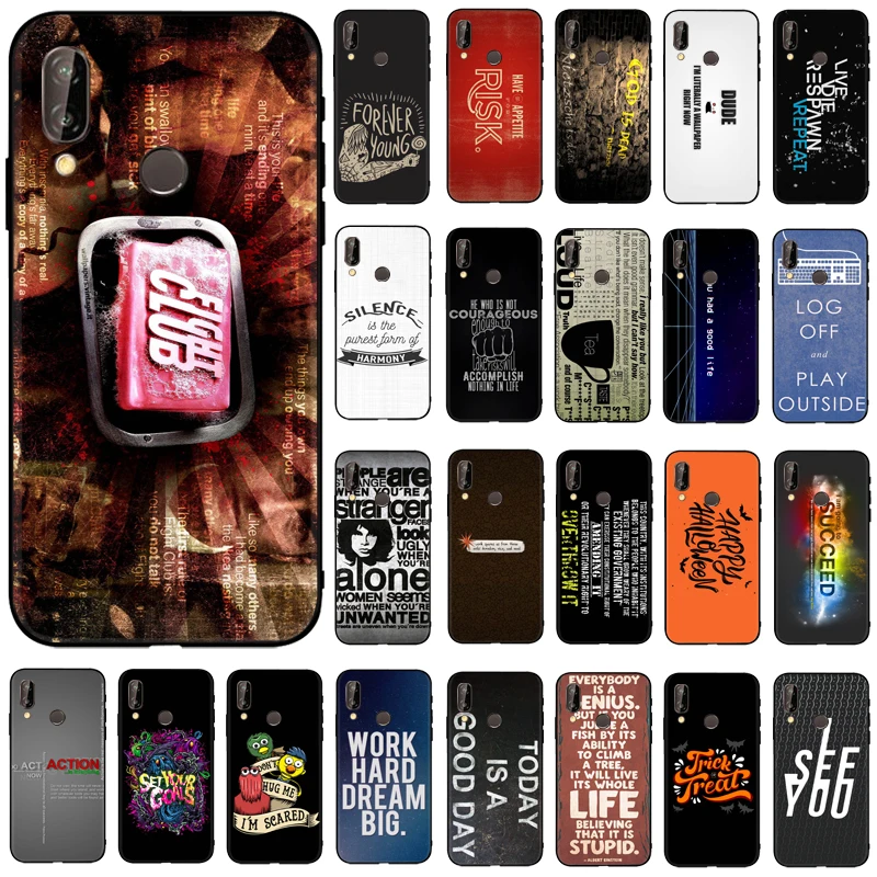 

Fashion Case For Huawei P20 Phone Case Soft Tpu Back For Huawei P20 Lite Case For Huawei P20 Pro P20pro Case Ultra-Thin
