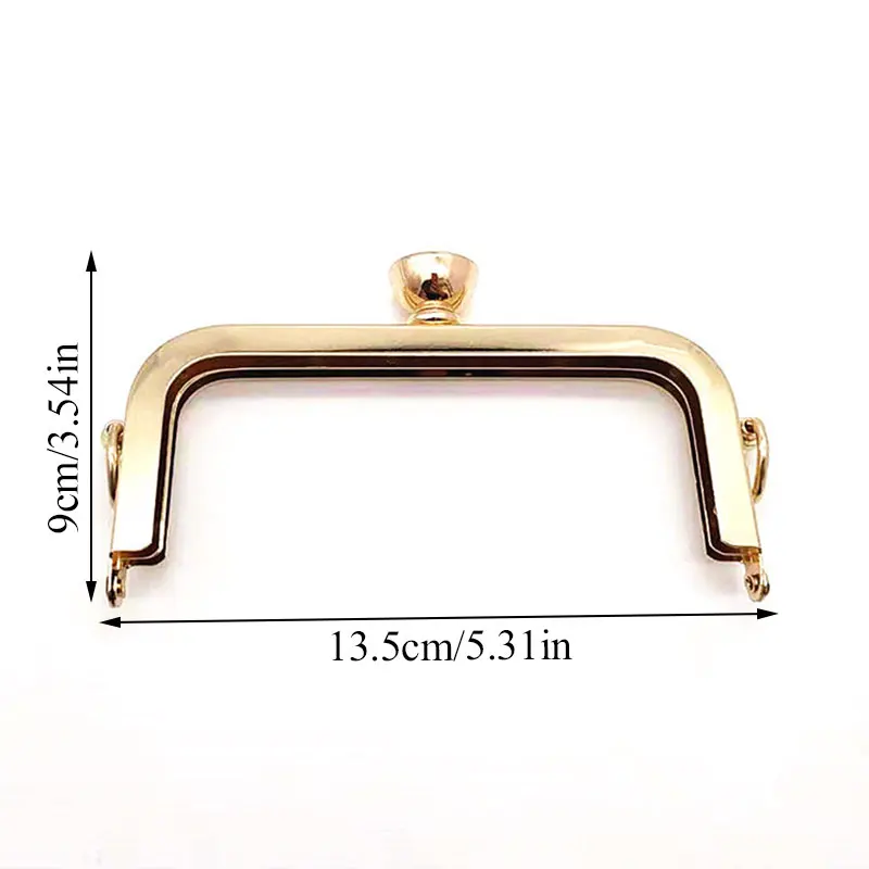 Металлическая ручка для сумок сделай сам 14 8 см рамка с застежкой поцелуй