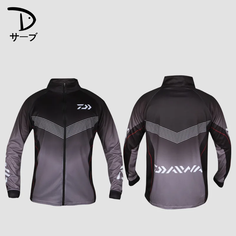 

2021 New Men Style Fishing Clothing Quick Dry Daiwa Clothing Anti-UV Fishing Vests DAIWA Jacket DAIWA Fishing Clothes
