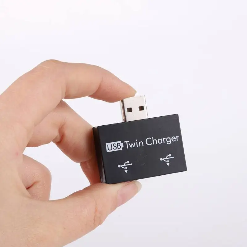 USB на 2 порта зарядное устройство двойное разветвитель концентратор для