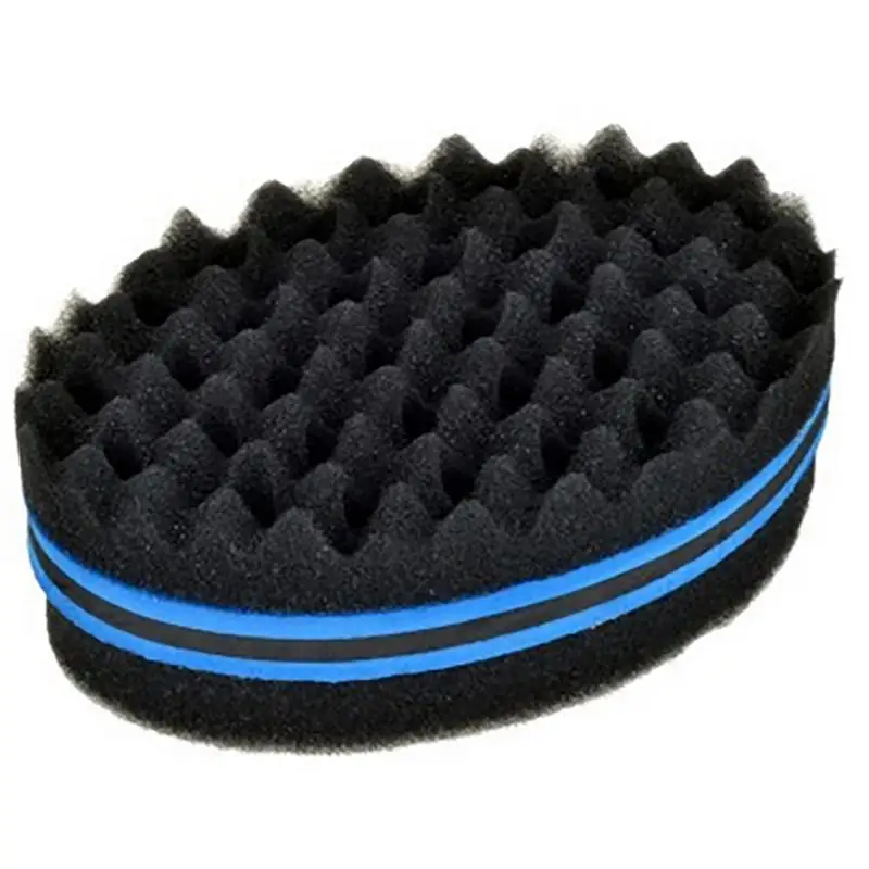 Двухсторонняя Волшебная бигуди с губкой волна Блокировка волос щетка завиток