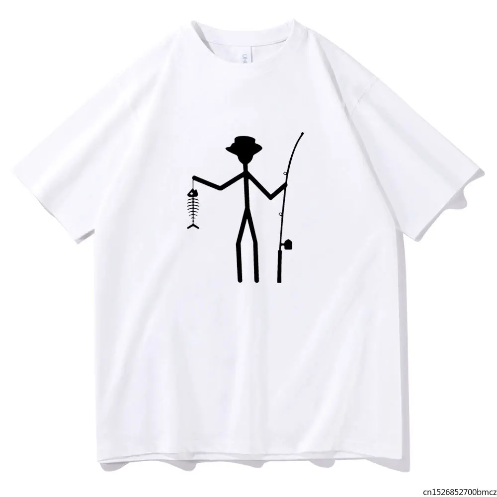 

Funny Print Tshirt Summer Women's O-Neck Weekend Fish Fashion Style Figure Tops Women Oversized Harajuku Short Sleeve