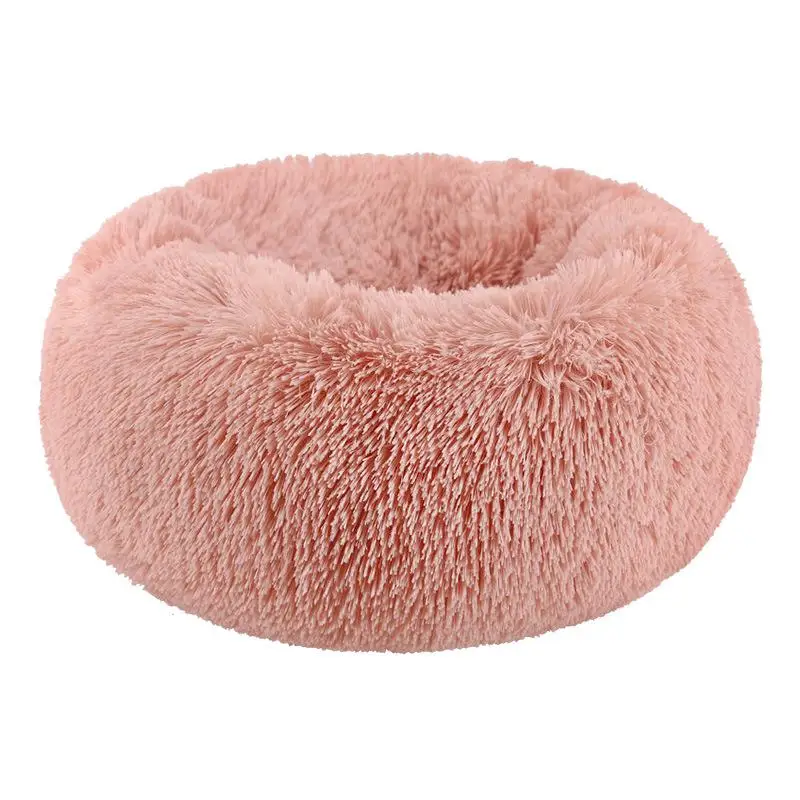 Pet Подушка кровать для собаки супер мягкие плюшевые питомник круглый собак/кошек