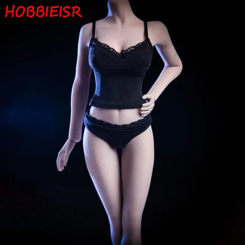 1/6 масштаб женский сексуальный костюм для девочки Camisole красивый комплект нижнего