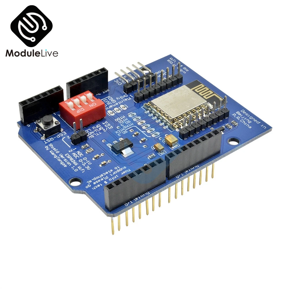 ESP8266 ESP 12E UART Wi Fi беспроводной щит макетная плата модуль для Arduino UNO R3 Mega 3 В