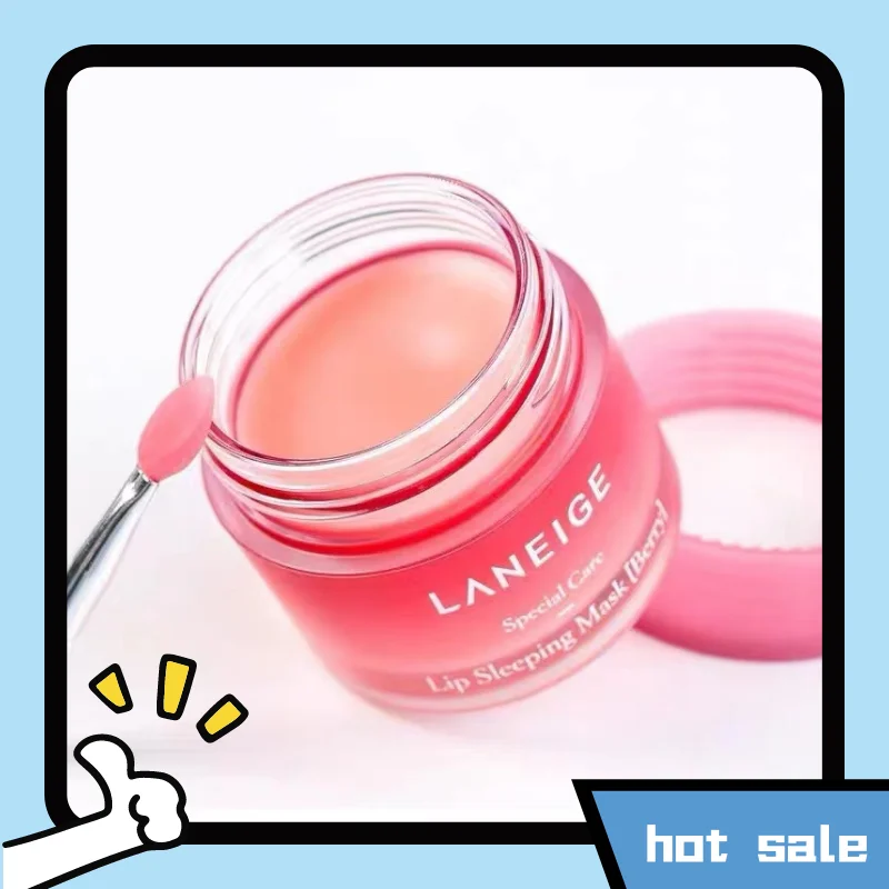 100% оригинальная Корейская маска для губ сна 20 г увлажняющий крем Уход за кожей