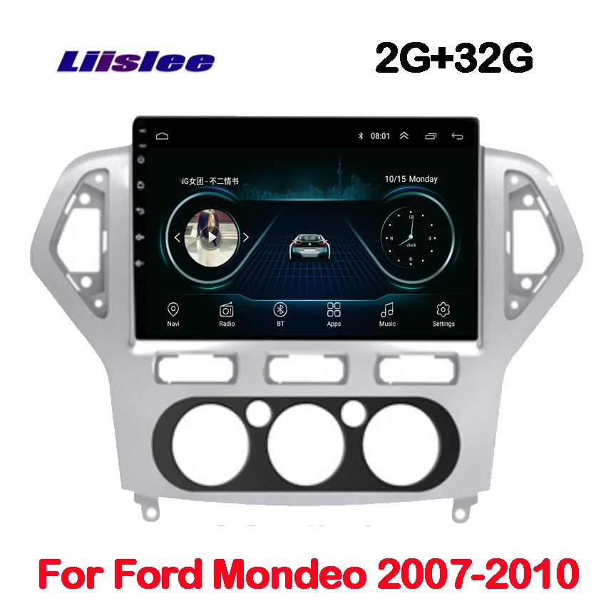 Для Ford Mondeo 2007 2008 2009 2010 автомобильный Радио Аудио Видео Мультимедиа DVD плеер WIFI DVR GPS