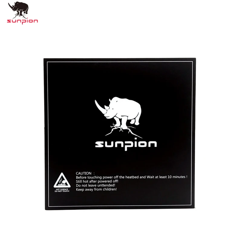 SUNPION 3D принтер кровать построить поверхность 214*214 мм части с подогревом наклейки