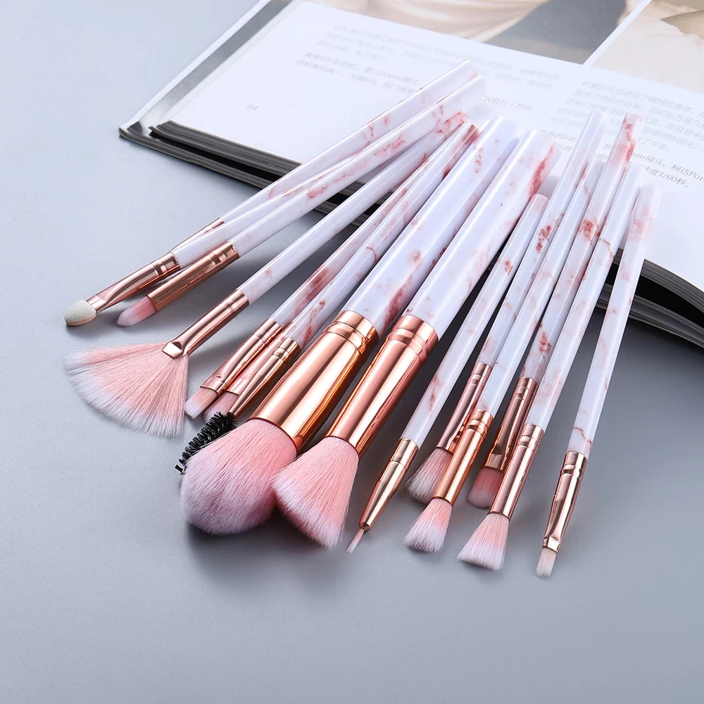 

5/10/15pcs Makeup Brushes Sets Highlighter Eye Cosmetic Powder Foundation Eye Shadow Cosmetics Professional Eyebrows Soft Hair