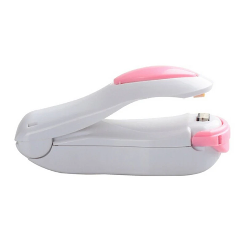 Пластиковый мешок для еды клип мини машина запечатывания герметик скрепки