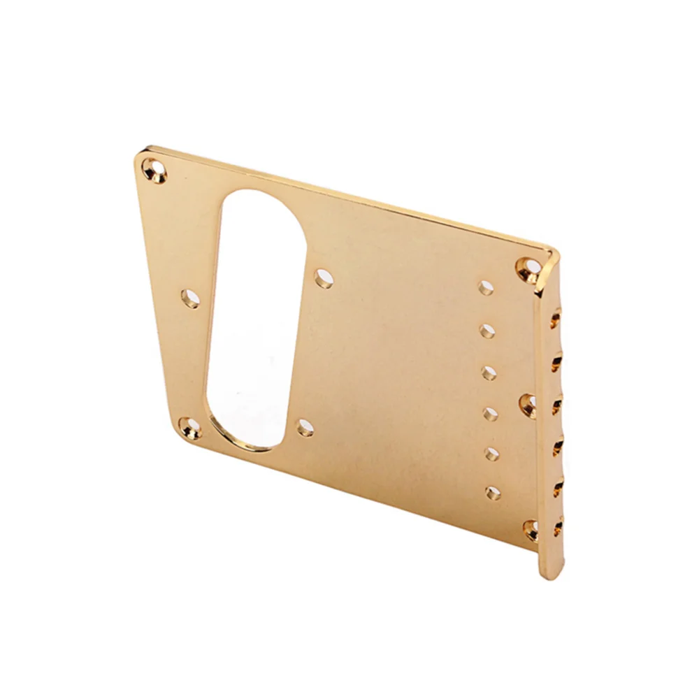 

Bridge Plate Assembly for Guitars Without Brass Saddles 98mm (Golden)