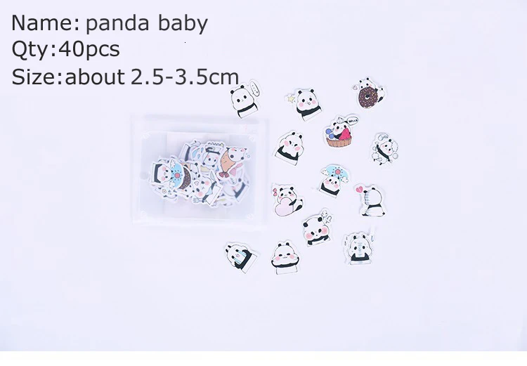 Kawaii мультяшная наклейка s животные моделирование милый стикер сумка DIY Пуля аксессуары для журналов украшения школьные канцелярские принадлежности