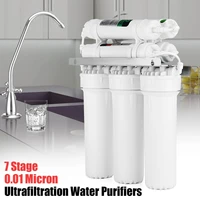 7 stage uf ultrafiltration drinking water filter system home kitchen purifier water filters with faucet valve water pipe