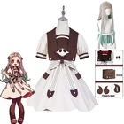 2020 аниме Ханако-кун костюмы для косплея Униформа платье Туалет Jibaku Shounen Яширо Nene парик Ханако Кун платье Униформа костюм