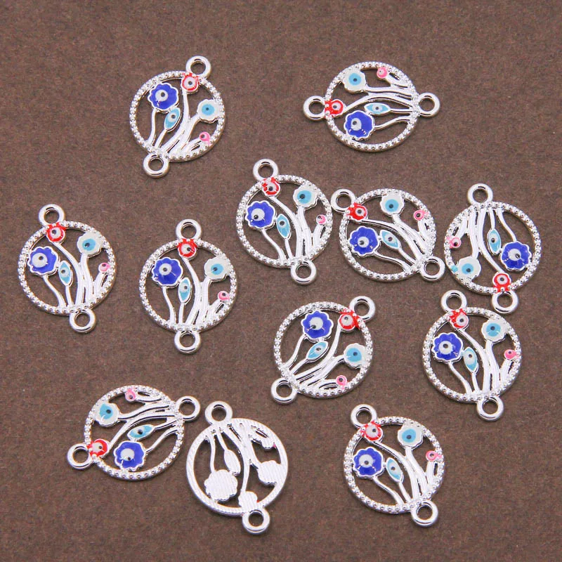 6 шт. женские браслеты и ожерелья сглаза|Ювелирная фурнитура компоненты| |