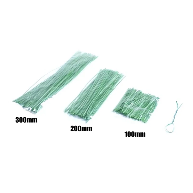 100 шт. зеленые садовые фиксаторы для подъема винограда и растений кабельные