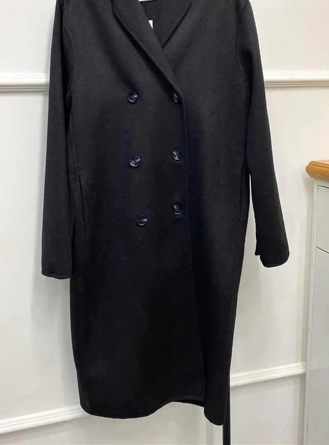 

Wollen Trench Women 2021 Autumn and Winter New All-match Woolen Coat Women's Double-breasted Mid-length Coat