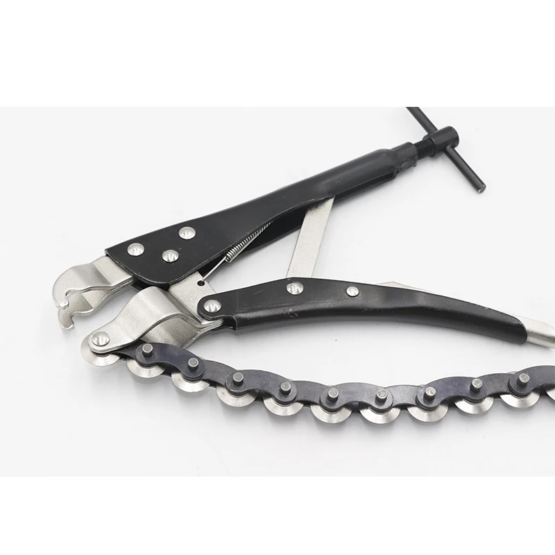 Машина выхлопной трубы резак плоскогубцы Мульти колеса цепи Замок-ручка