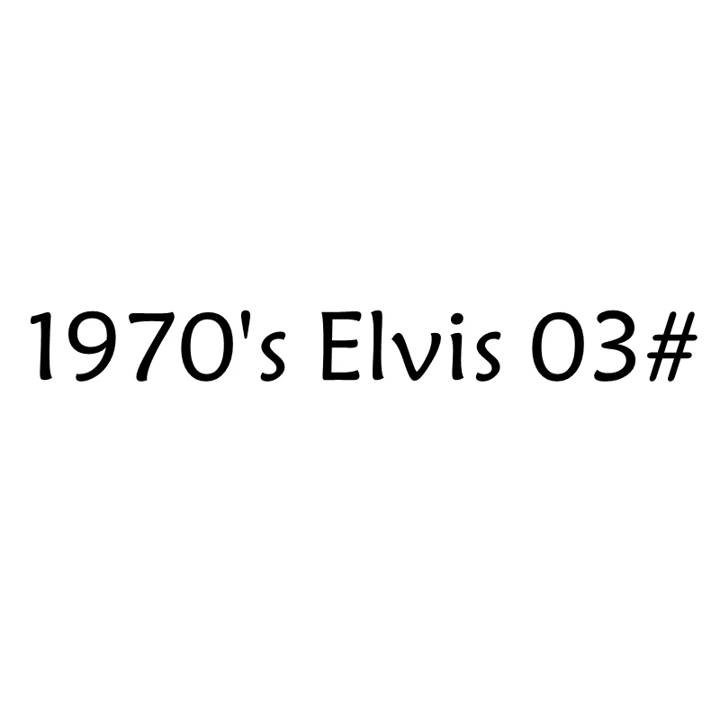 1970's Elvis 03 # виниловые куклы экшн фигурки коллекционные модели игрушки для детей