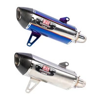 motorcycle 51mm yoshimura exhaust pipe slip on scooter carbon fiber muffler for yamaha xmax 300 xmax 250 xmax 400 2017 2018 2019