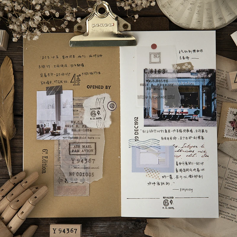 Винтажные деревянные почтовые марки английские Цифровые Мини Деревянные и