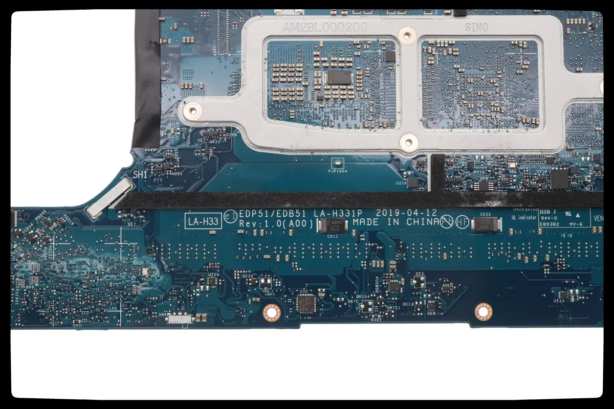 Verkaufen LA-H331P W/ I5-9300H N18P-G0-MP-A1 Für Dell OEM XPS 15 7590 Laptop Motherboard CN-0XRP5J 0XRP5J XRP5J EDP51 100% Getestet Arbeits