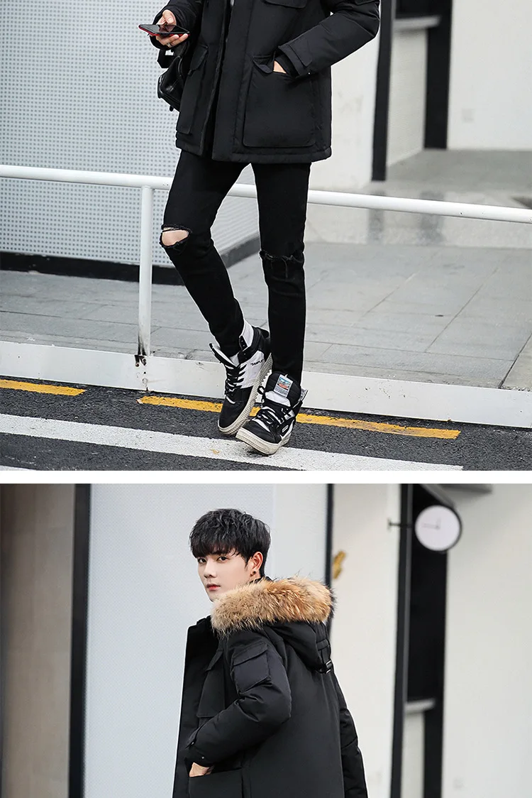Camouflage Winter Duck Down Parkas Men Casual Outwear Down Jackets Male Thick Down Coat Fashion Snow Puffer Jacket JK-9588