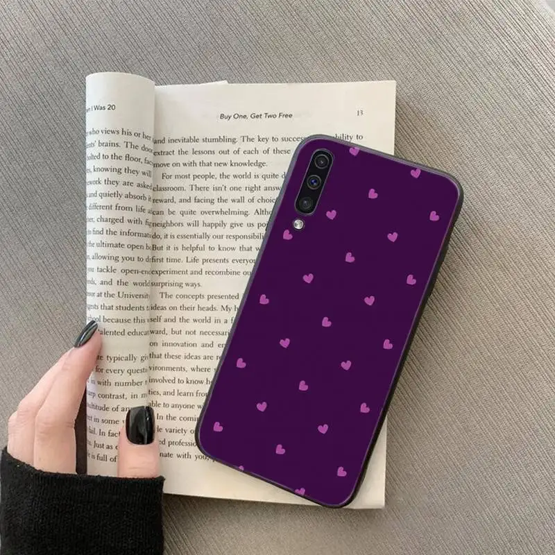 

Polka Dot Striped Heart Phone Cases For Samsung galaxy S 7 8 9 10 20 edge A 6 10 20 30 50 51 70 note 10 plus