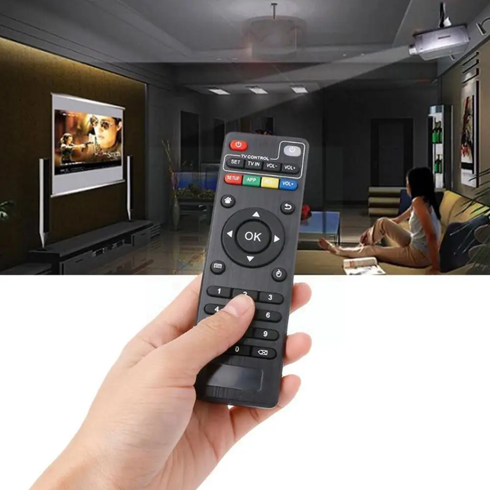

1pcs Universal Wireless Replacement Remote Control For Mxq 4k 2021 Pro 4k Mini For Android Box H96 Box T95m Tv Mxq Tv Q3d7