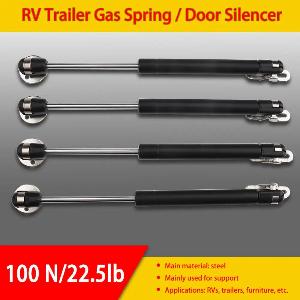 Пневматическая гидравлическая поддерживающая пружина для трейлера RV 100 Н/22