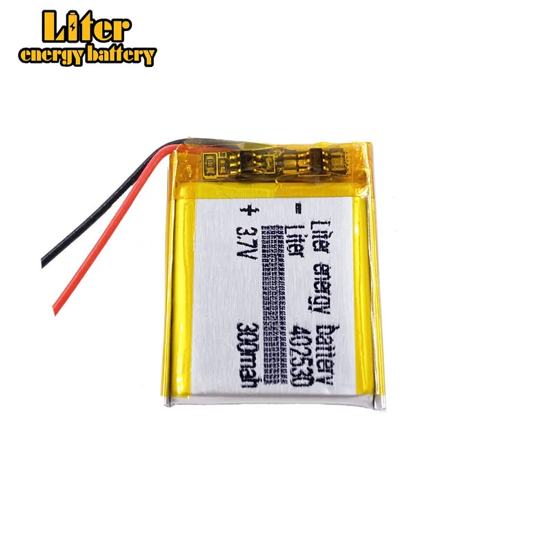 5pcs [SD] 3.7V,300mAH,[402530] Polymer lithium ion / Li-ion battery for TOY,POWER BANK,GPS,mp3,mp4,cell phone,speaker