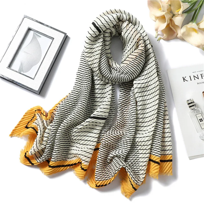 Лидер продаж новый теплый Модный осенне-зимний шарф из хлопка и льна Дамская