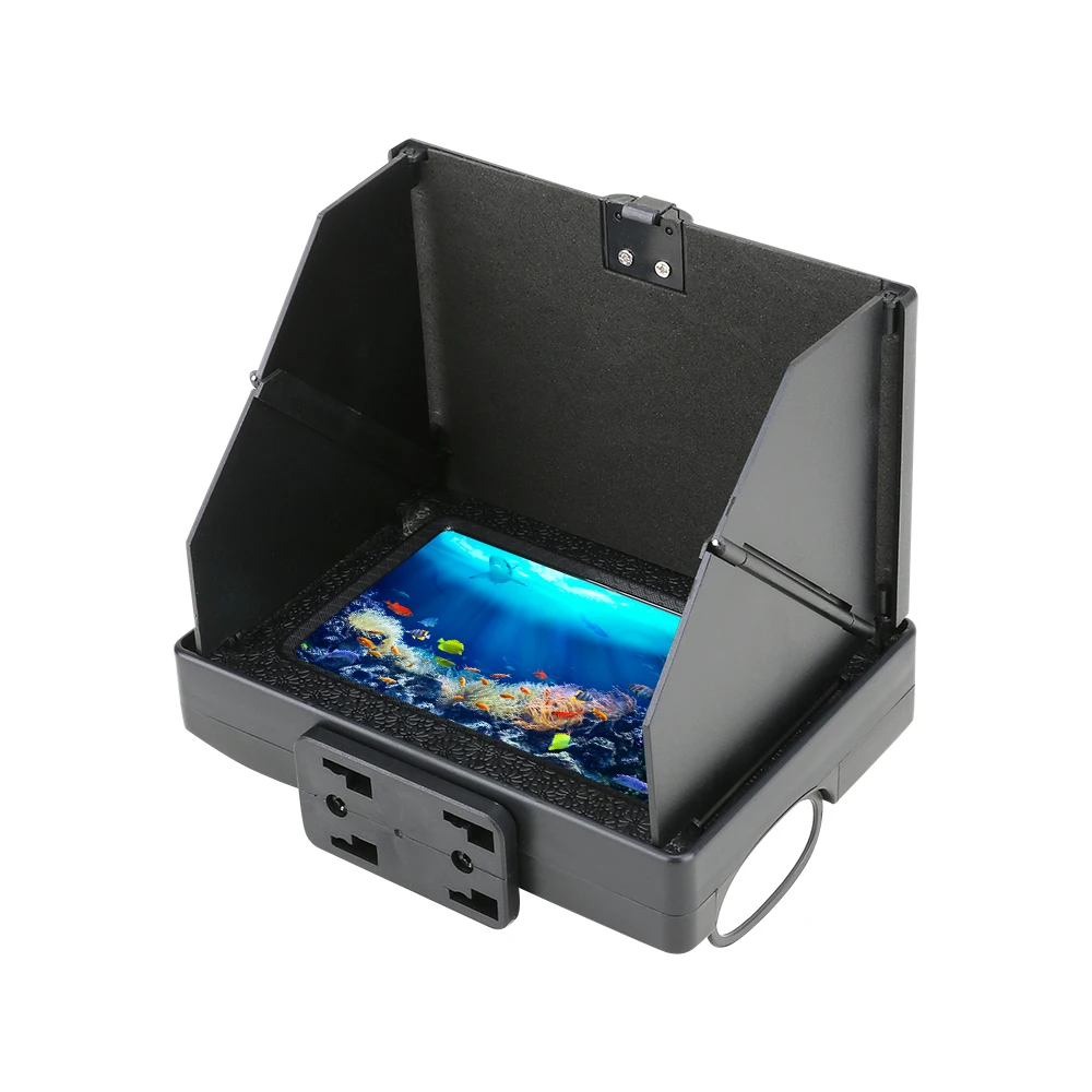 Скидка Видеоэхолот GAMWATER для зимней подводной и речной рыбалки, 30 м, 4,3 дюйма, ЖК-монитор, камера 195 градусов