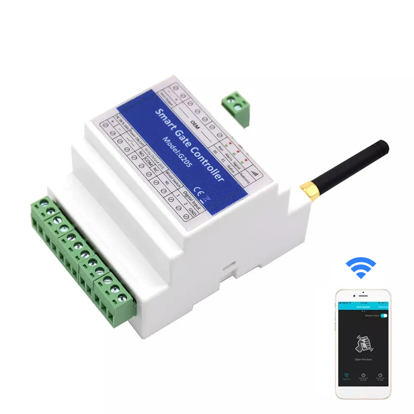 GSM пульт для открывания дверей G205 дистанционное реле включения/выключения