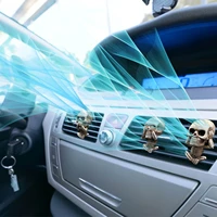 car diffuser vent clip skeleton aromatherapy skeleton resin car diffuser clips unique gifts car interior decoration accessories